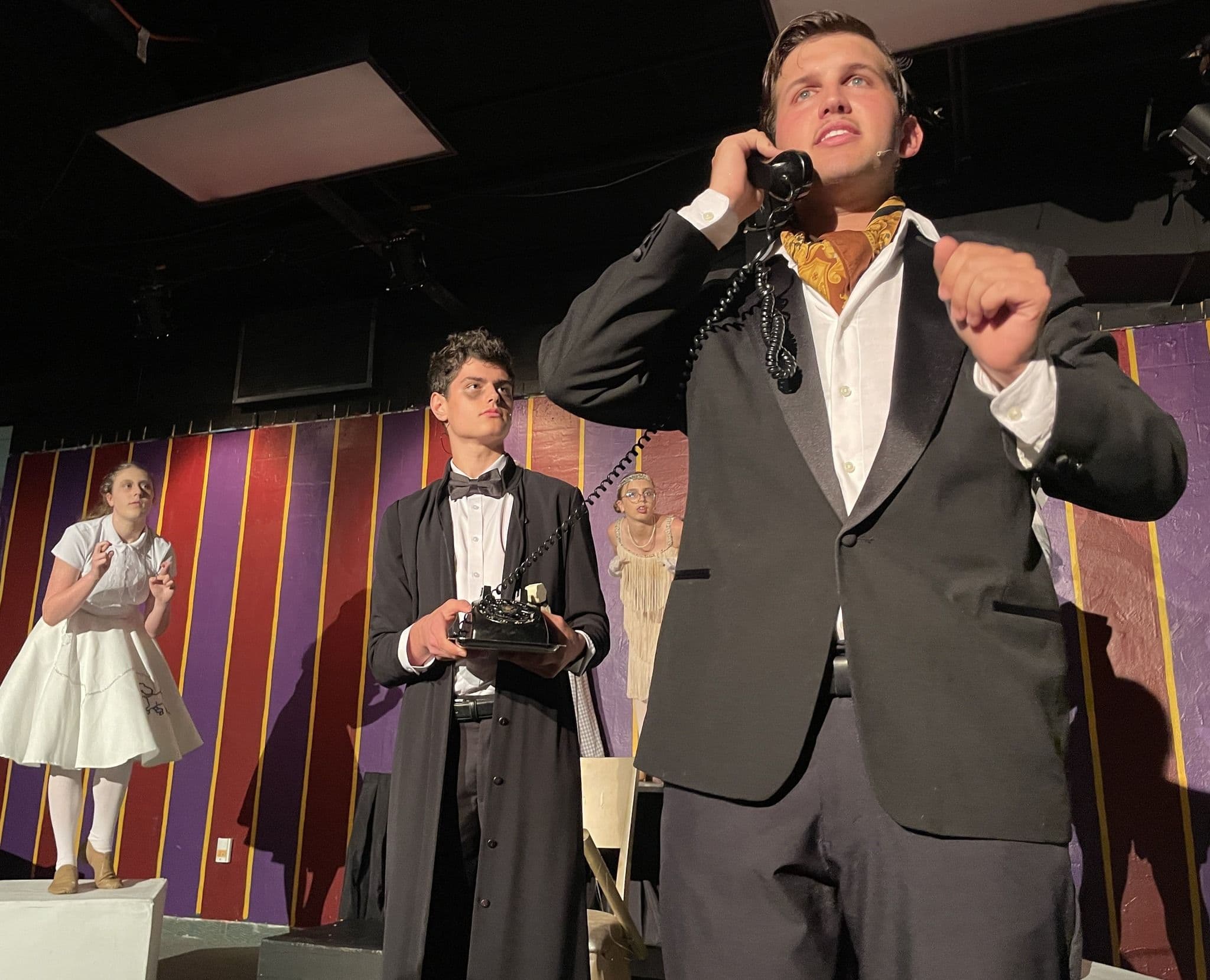 A Saint Stephen's theatre production on stage