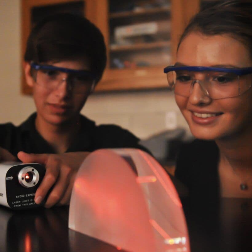 Students in the S.T.E.A.M. Center — academic excellence and the student experience