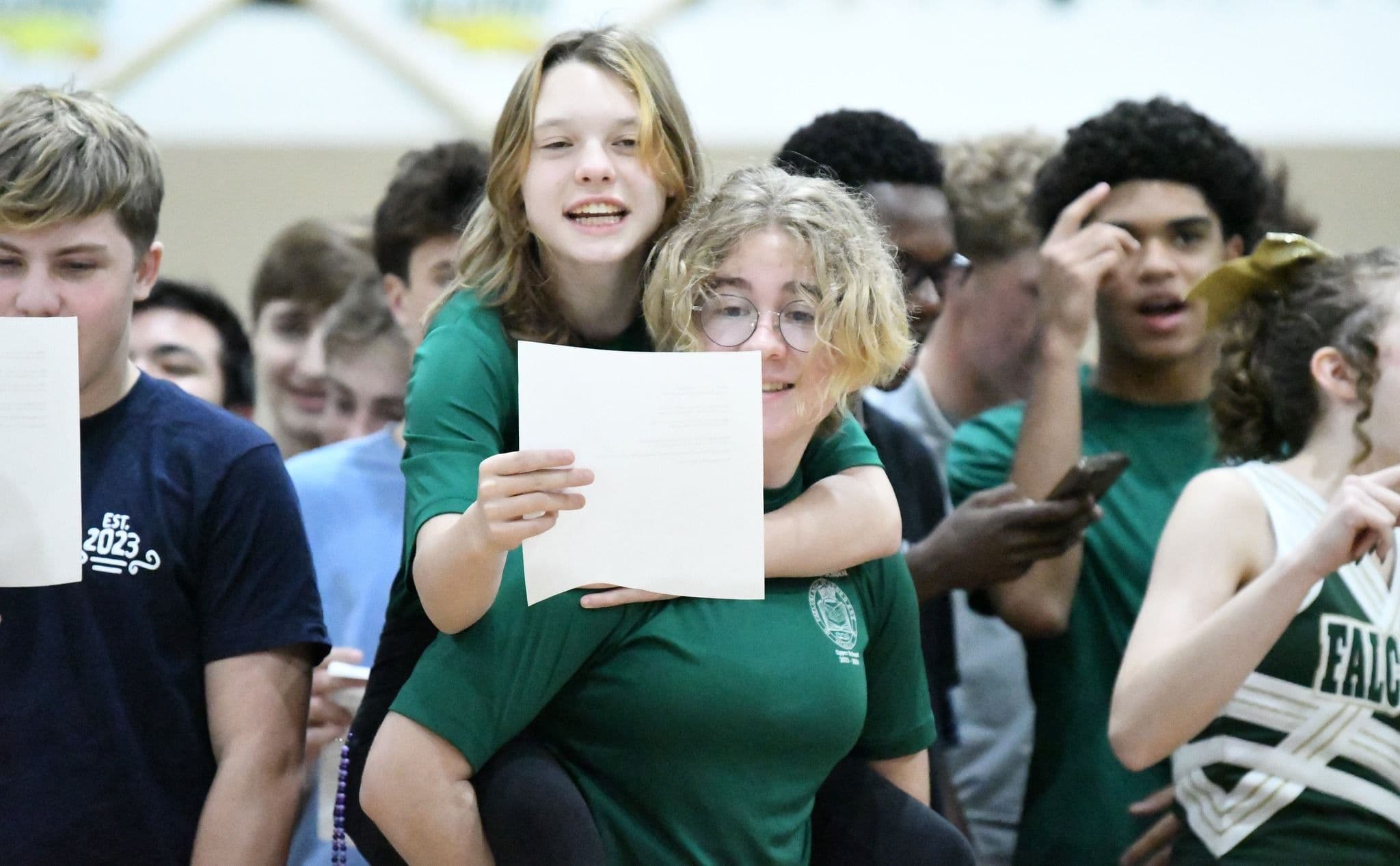 Students perform during Spirit Week
