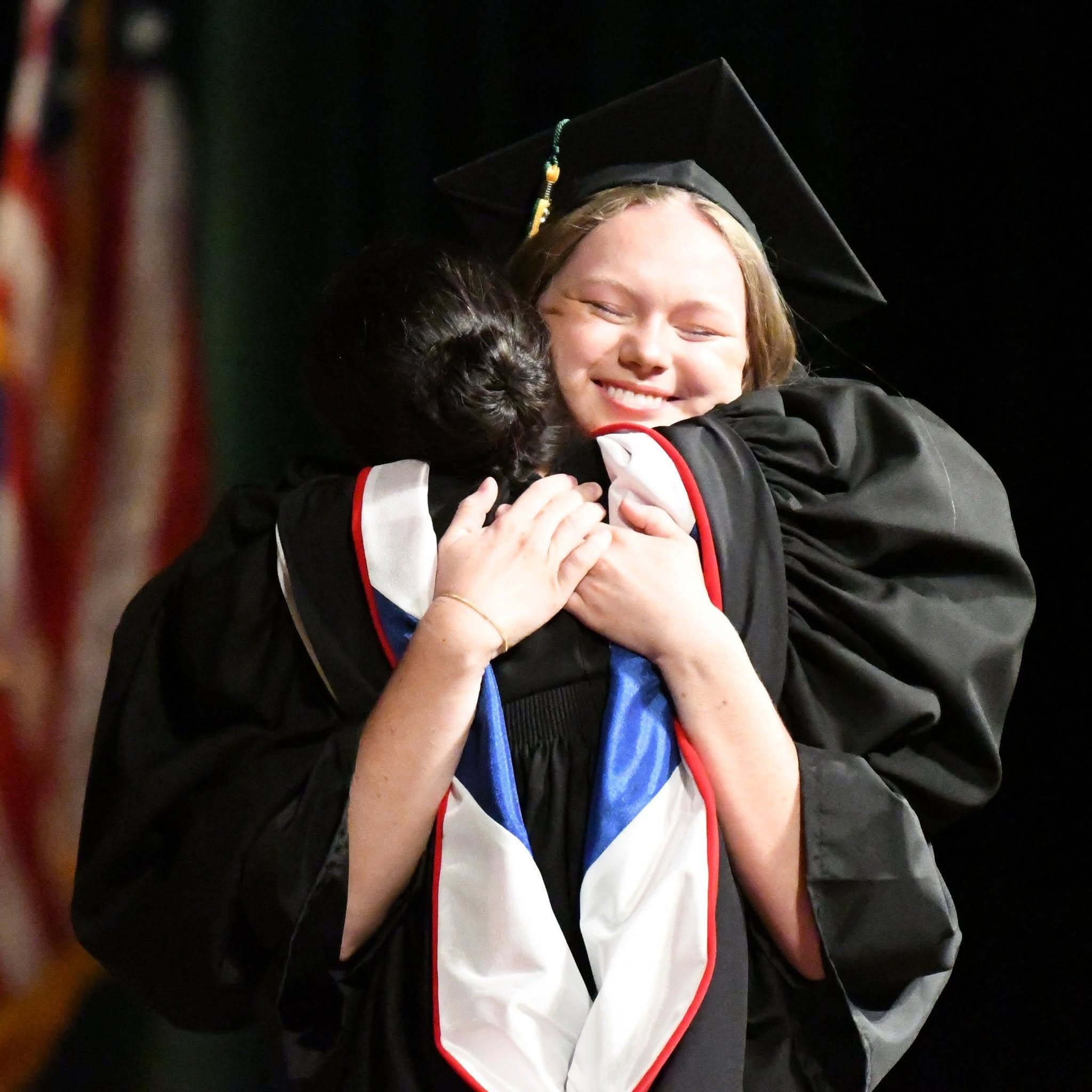 Student at graduation